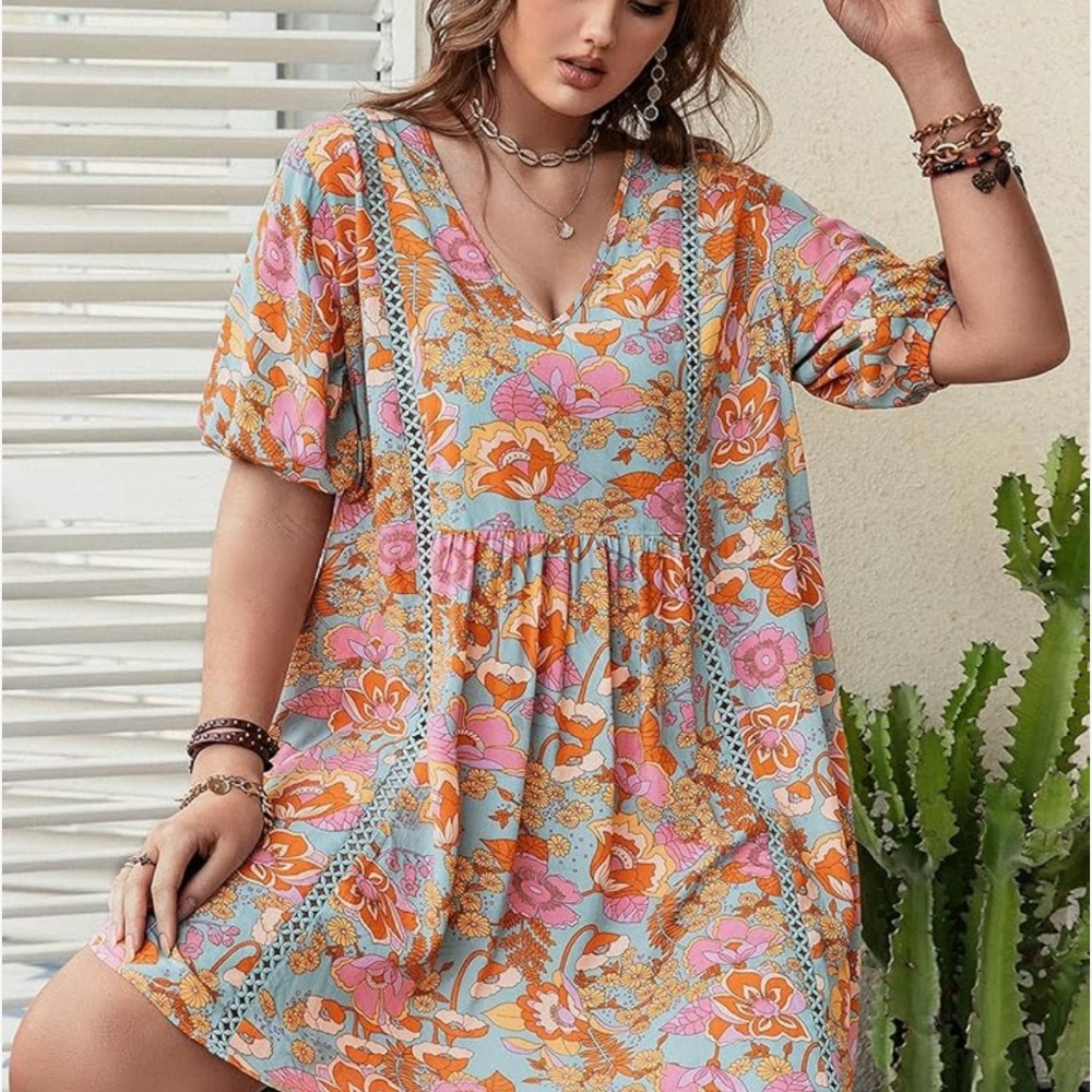 Make Me Chic boho floral dress